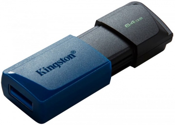Флеш-память Kingston DataTraveler Exodia 64 ГБ USB 3.2 black/blue (DTXM/64GB) 