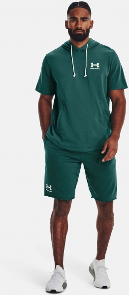 Шорти Under Armour RIVAL TERRY SHORT 1361631-722 р. S зелений