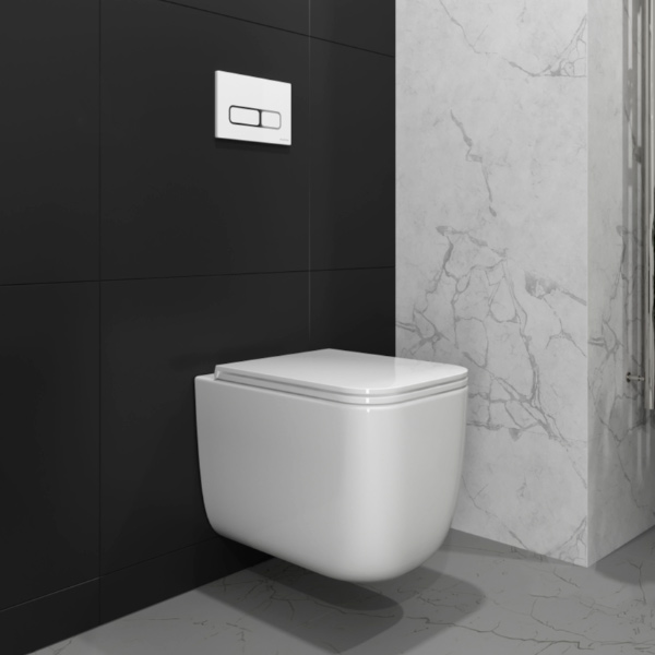 Унитаз подвесной Koller Pool KVADRO START с сиденьем Soft-close KS-0530-QW