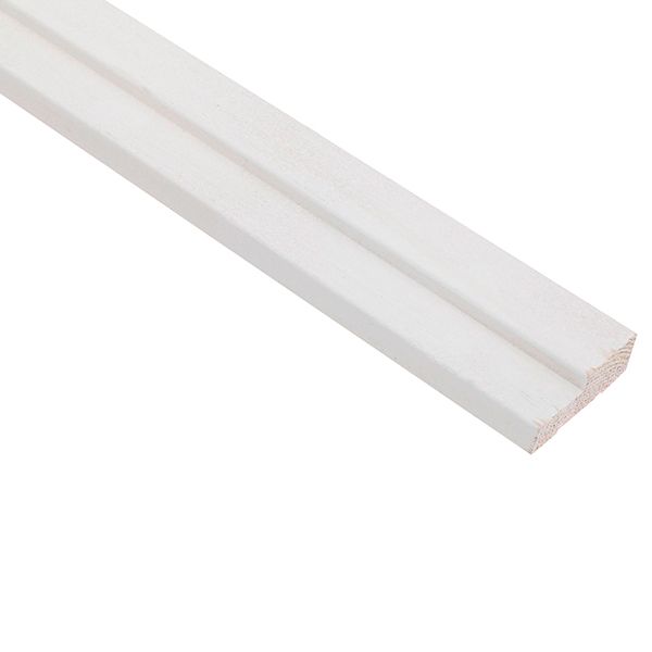 Перемычка дверной коробки грунтованная 28x80x1025 мм