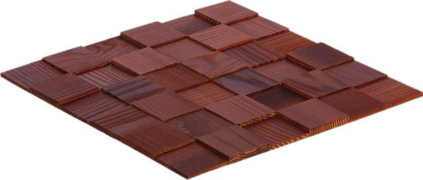 Мозаїчна плитка деревина 270х270 мм Tessera Ясень Термо