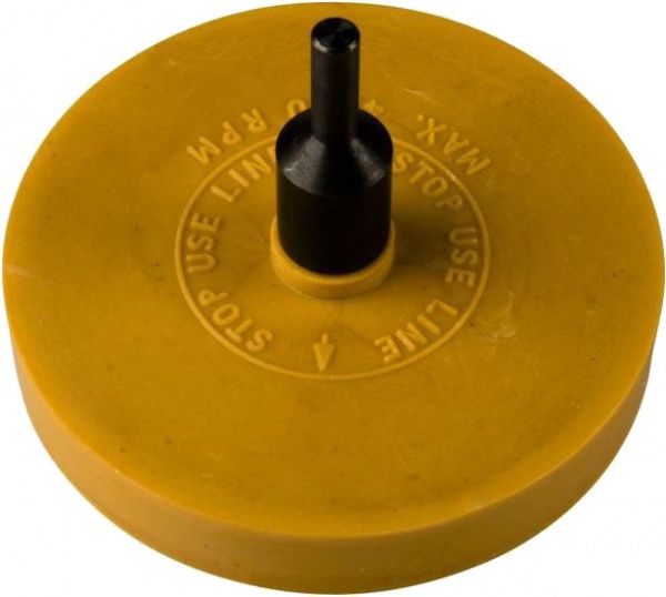 Диск для видалення залишків двосторонніх стрічок та клею KARTEX 