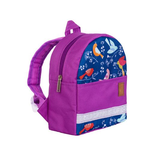 Рюкзак детский Zo-Zoo Птицы фиолетовый