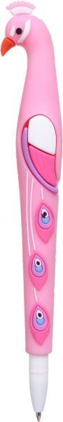 Ручка кулькова Павич рожевий 2252521207019 