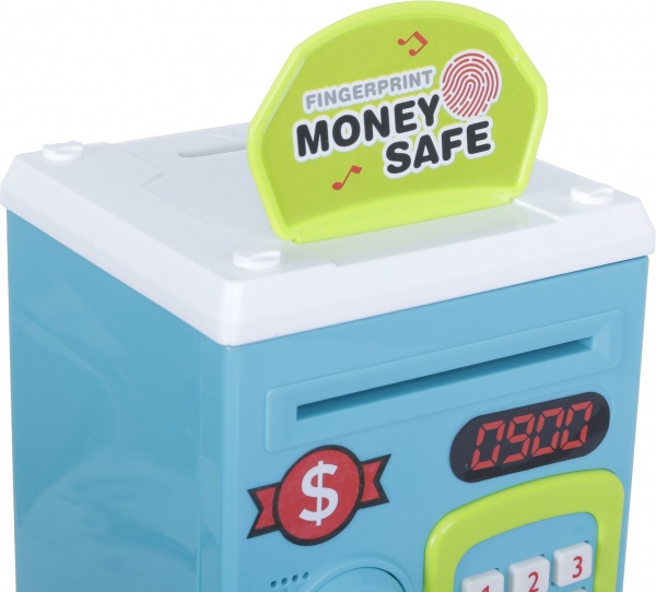Сейф-скарбничка електронний дитячий банк блакитний OTE0644690/blue