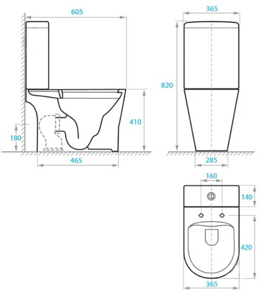 Унітаз-компакт Koller Pool Edge Pro Rimless сидіння SoftClose