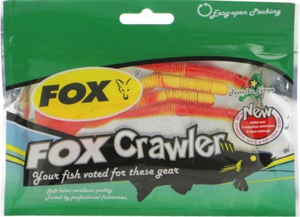Твистер FOX Crawler 100 мм 6 шт. #026