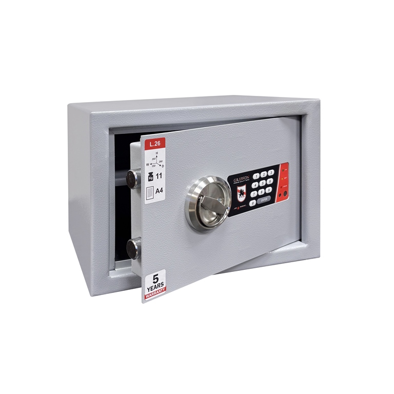Сейф мебельный Griffon L.26.E Grey