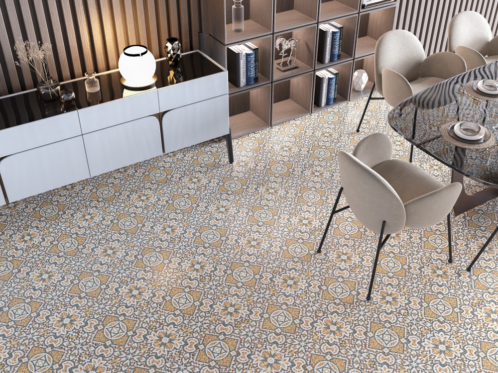 Плитка Golden Tile Arte Mosaico brown AM7800 40x40 см