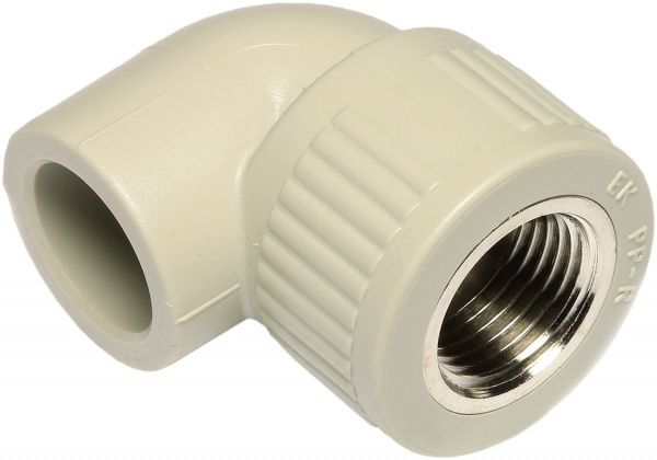 Коліно внутрішня Wavin Ekoplastik ППР 90° МРВ 25х3/4