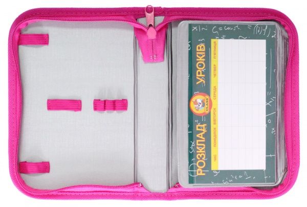 Пенал 1 отворот Funny Animals 99103 CLASS розовый