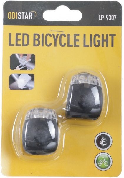 Ліхтар велосипедний LP Electro LP-9307(BK) 2 шт. чорний 