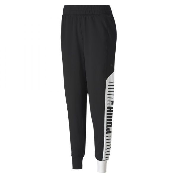 Штани Puma Train Stretch KNT Track Pant 51948801 р. M чорний-білий