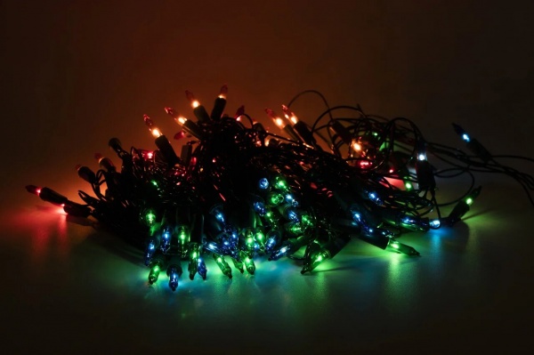 Электрогирлянда линейная Девилон 350568 лампа накаливания 100 ламп 10 м 