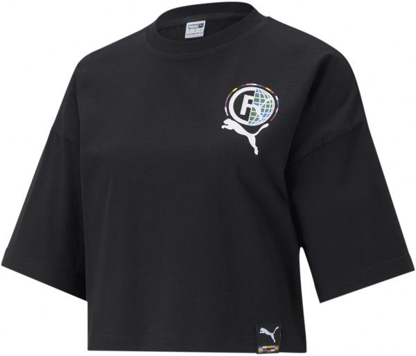 Футболка Puma PI Graphic Tee 59970201 S чорний
