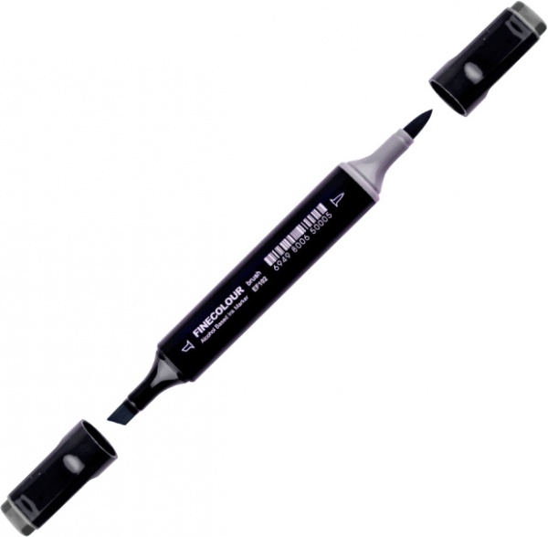 Набор двусторонних маркеров FINECOLOUR Brush 24 цвета EF102-TB24 разноцветный 