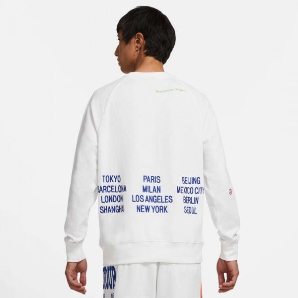 Світшот Nike M NSW FT CRW WTOUR DD0882-100 р. XL білий