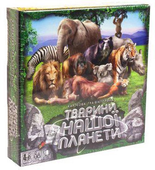 Игра-викторина Danko Toys животные нашей планеты G-JNP-01U
