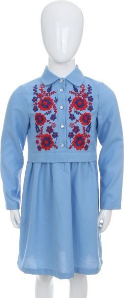 Сукня Едельвіка 140 синій 168-19/00 