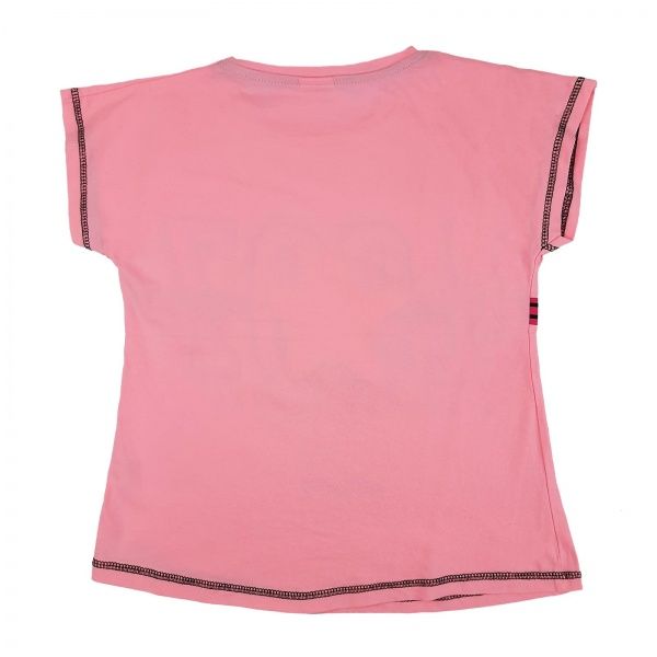 Футболка для девочки AKKU со звездой р.140 розовый 9028 