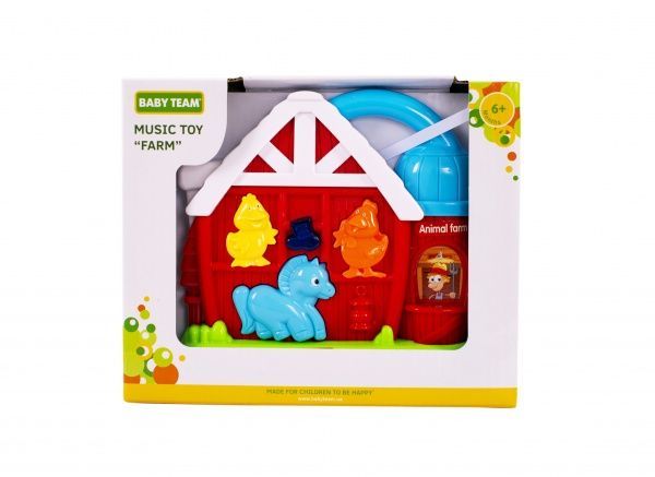 Игрушка музыкальная Baby Team Ферма 8629