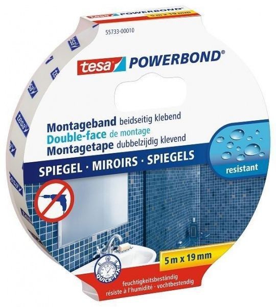 Захисна стрічка TESA Для зеркал Powerbond 4042448843555