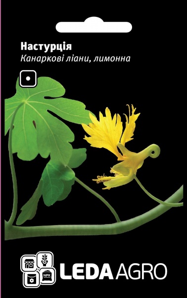 Насіння LedaAgro красоля Канаркові Ліани лимонна 0,5 г (4820119793664)