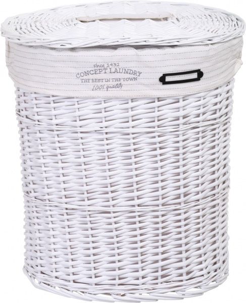 Корзинка плетеная Tony Bridge Basket с текстилем 44х30х48 см HQN20-1CD-2 