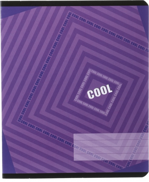 Тетрадь школьная уф-лак 30 листов в линейку в ассортименте