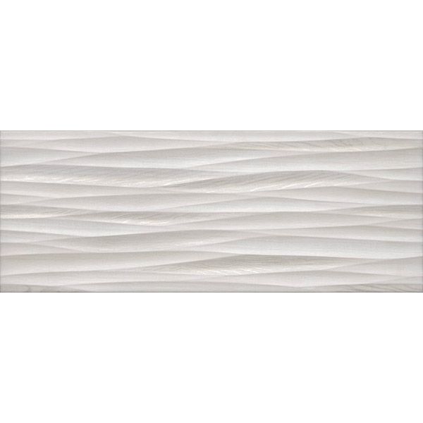 Плитка InterCerama Alba Сіра Світла Рельєф 23x60 169 071/Р 