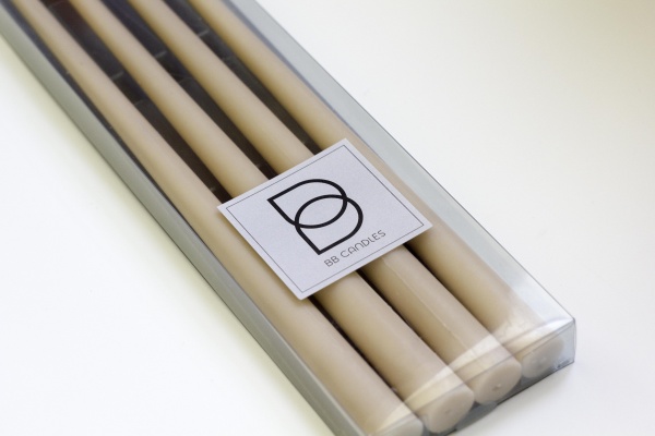 Набір свічок sandstorm 45 см 4 шт.