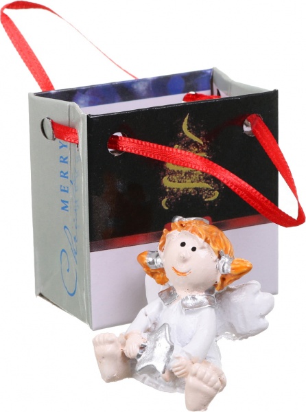 Сувенир новогодний в сумочке 37228 светодиодная (LED) 