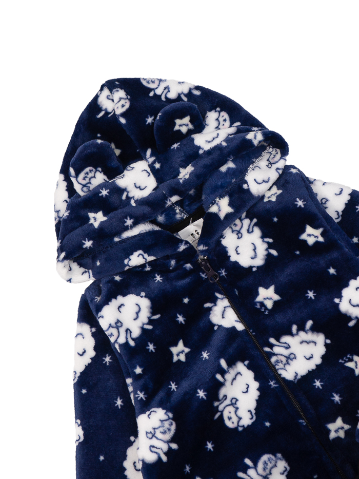 Кігурумі-піжама унісекс Маленькі Люди р.104 синій 0204