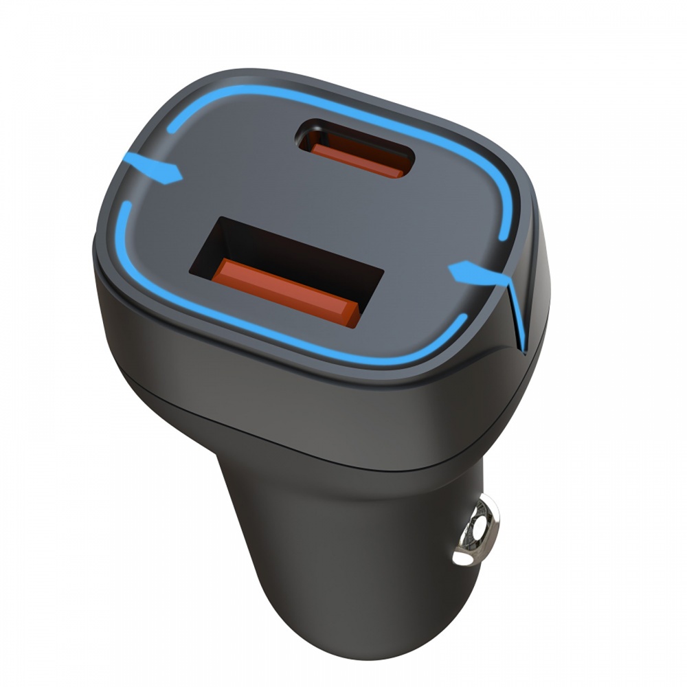 Автомобильное зарядное устройство 3 А (CC37.black)