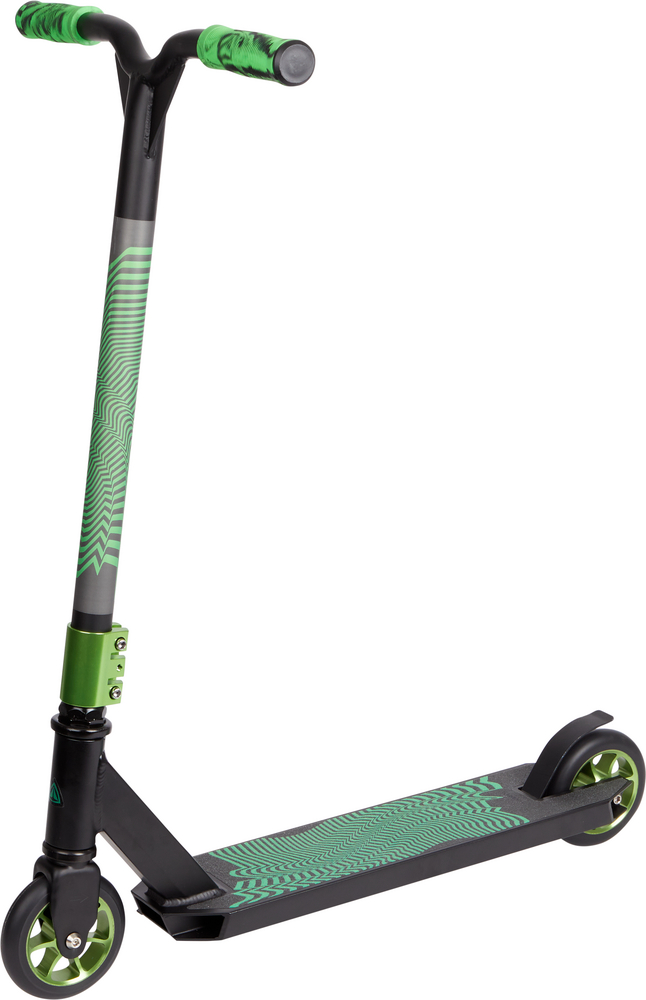 Самокат Firefly ST 350 чорно-зелений 423422-900050