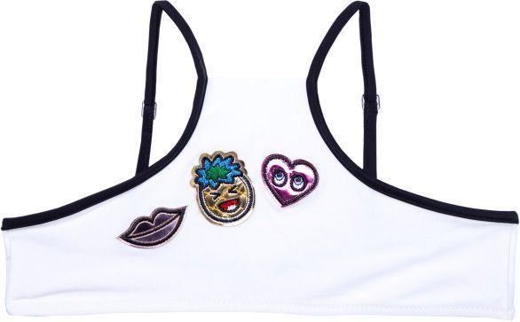 Купальный лиф ESLI р.158 белый BACI 