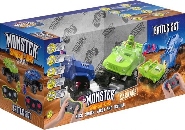 Автомобиль на р/у Monster Smash-Ups Crash car S2 Двойной удар 1:20 TY6083