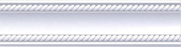 Потолочный плинтус OptimaDecor 715 2000x53x53мм 