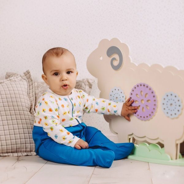 Чоловічок Lucky tots р.74 синій 1707.12.2 