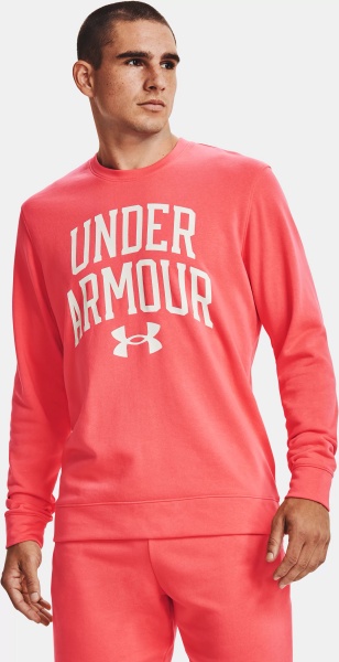 Свитшот Under Armour UA RIVAL TERRY CREW 1361561-690 р. 2XL красный