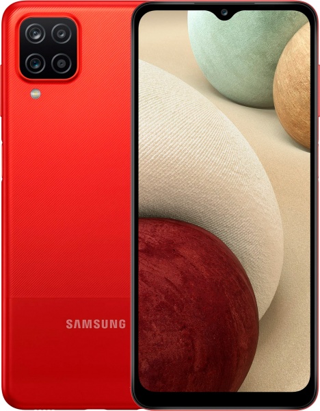 Смартфон Samsung Galaxy A12 4/64GB red (SM-A127FZRVSEK) 