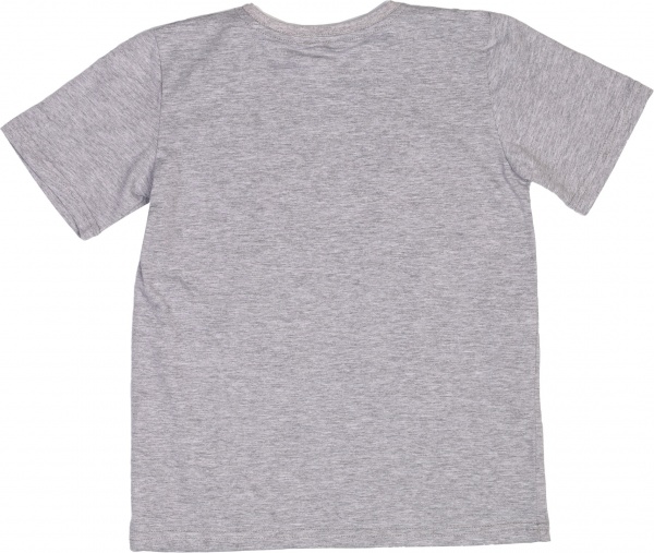 Футболка для мальчиков Luna Kids №1 р.146 серый меланж 