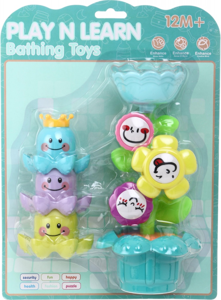 Набір іграшок для ванної MERX Limited 4 шт колір в асортименті MX0470077