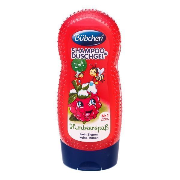 Шампунь-гель Bubchen Ведмедикова малина 230 мл (7613035058200)