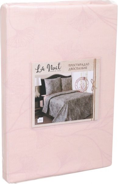 Простынь Basic Мелани 240x220 см бежевый La Nuit 