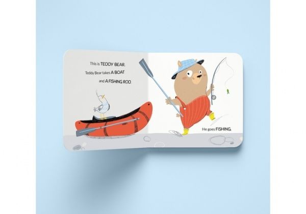 Книга Олена Жупанова «Teddy Loves Fishing» 978-617-7781-07-2