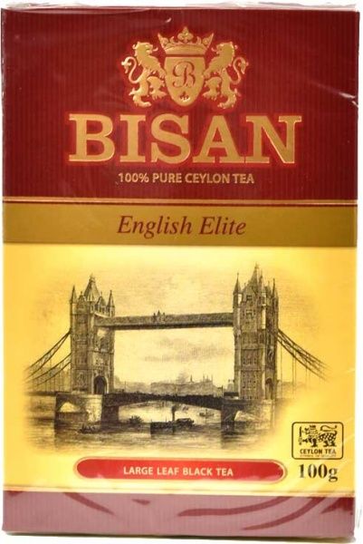Чай черный BISAN Английский Элитный 4791007012597 100 г 