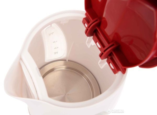 Електрочайник Saturn ST-EK8425 white with burgu  