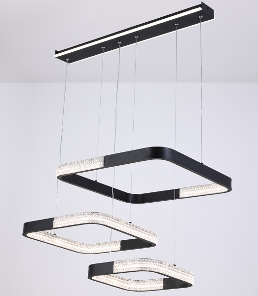 Светильник светодиодный Hopfen с пультом ДУ 150 Вт черный 3000-6000 К SCHWARZ 150 SP BK 