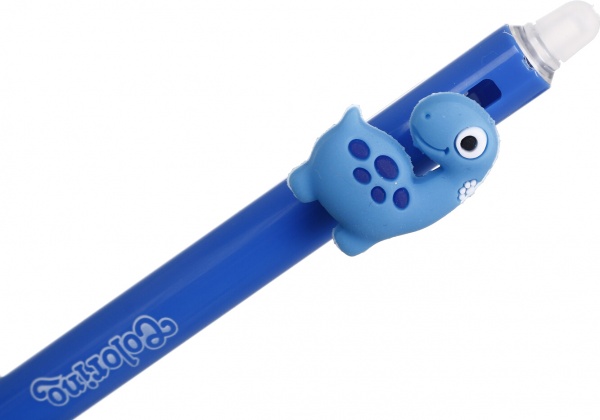 Ручка Colorino Динозаври пиши-стирай синя 